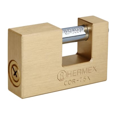 Candado antipalanca alta seguridad, Hermex