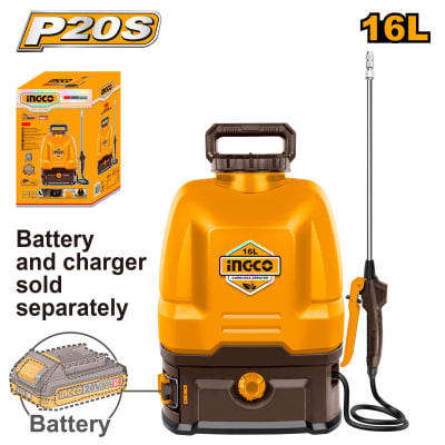 Mochila Pulverizadora inalámbrica 20V 16L SOLO