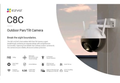 CÁMARA INALAMBRICA PARA EXTERIORES CS-C8C EZVIZ