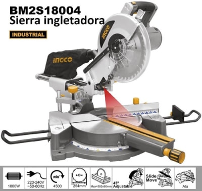 INGLETEADORA TELESCÓPICA DE 1800W INGCO