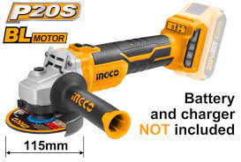 Amoladora inalámbrica de 4.5