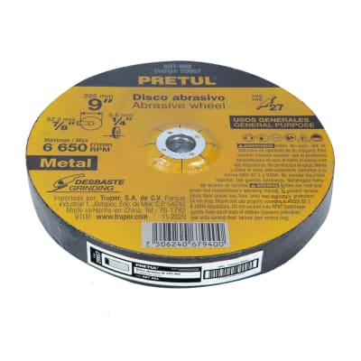 Desbaste de metal, alta durabilidad Fabricados de óxido de aluminio