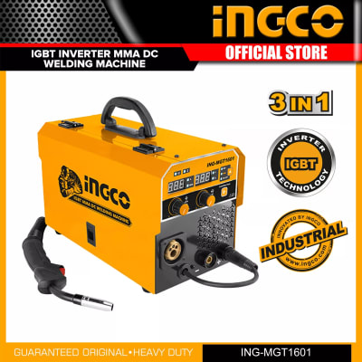 Maquina de soldar Mig/Mag/Tig/MMA 3en1 Ingco
