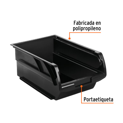 Gaveta apilable de plástico GAV-2.5