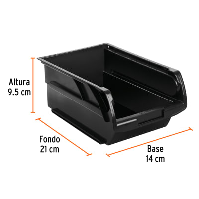 Gaveta apilable de plástico GAV-2.5