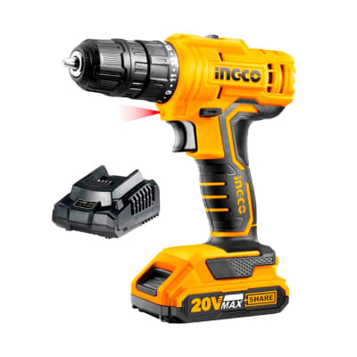 TALADRO ATORNILLADOR 20V + CARGADOR