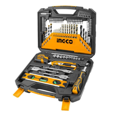 Set de accesorios y herramientas 86Pz Ingco