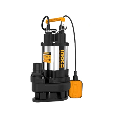 BOMBA SUMERGIBLE 1100W POZO NEGRO METALICA