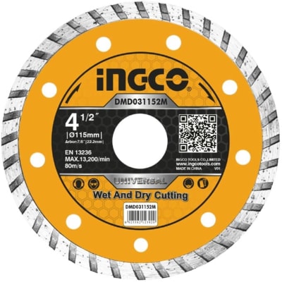 10PCS/SET DISCOS CORTE DIAMANTADO TURBO 41/2