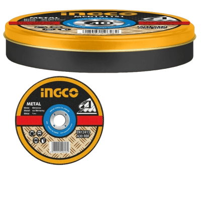 10 PZS/SET DISCOS CORTE METAL ABRASIVO