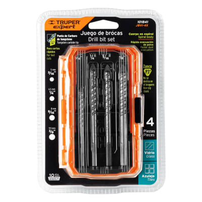 Broca para vidrio y azulejo de 1/8