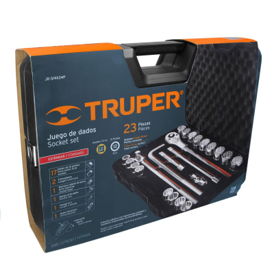 Juego de 23 piezas 3/4