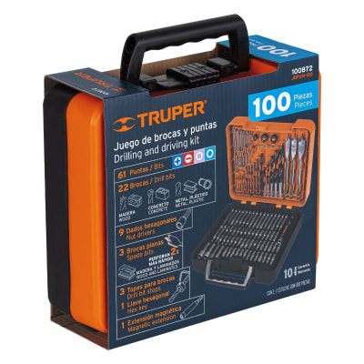 Juego de brocas y puntas Truper