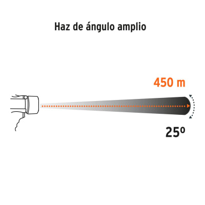Lámpara de LED 2000 lm recargable alta potencia