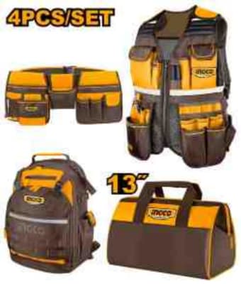 4PCS/ SET DE BOLSOS DE HERRAMIENTAS