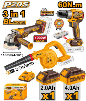 Kit combinado inalámbrico de 3 PCS CAGLI27153, CDLI206021,CABL I20028