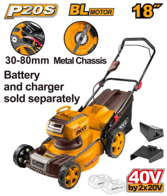 CORTADORA DE CESPED INALAMBRICA 40V 18''