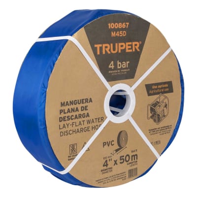Rollo de manguera plana de 4