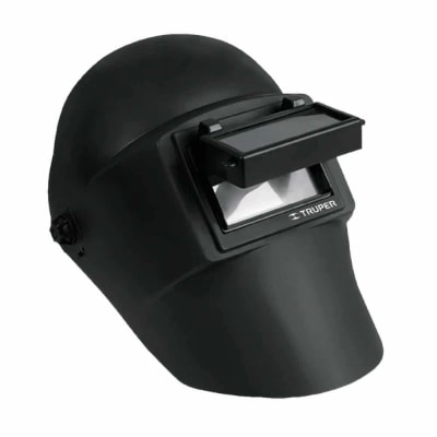Casco para soldar con lente abatible, Truper