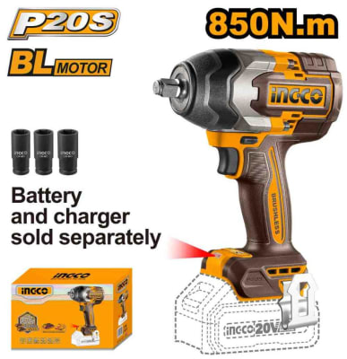 LLAVE DE IMPACTO INALAMBRICO 20V 850N.m