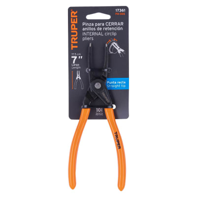 Pinza punta recta 7