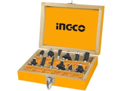 12 Fresas Ingco 6 Mm Trompo Router Fresadora