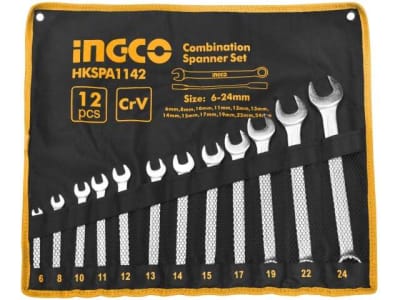jUEGO DE 12 LLAVES COMBINADAS 6- 24MM