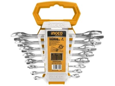 SET LLAVE DOBLE BOCA 8 PIEZASs