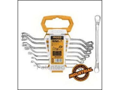 JUEGO DE 8 LLAVES COMBINADAS CURVO 6-22MM