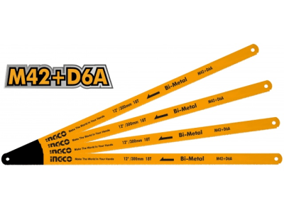 10PCS Hoja de sierra para metales bimetálica 18T M42+D6A