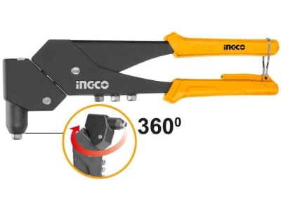 Remachadora Manual Con Cabezal Giratorio