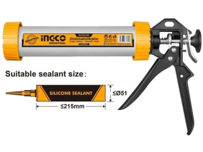 PISTOLA APLICAR SILICONA INDUSTRIAL 9
