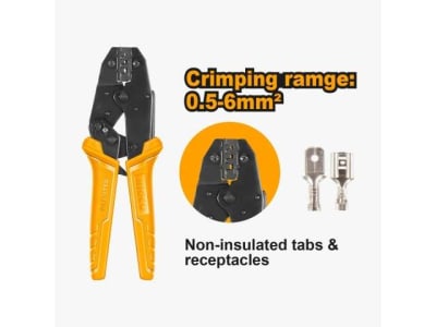 PINZA CRIMPEADORA PARA TERMINALES