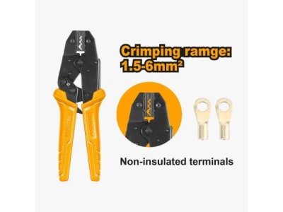 6 Pinza Crimpeadora Para Terminales