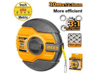 WINCHA DE FIBRA DE VIDRIO 30M