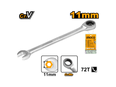 Llave Crique Combinada Cr-V 11Mm