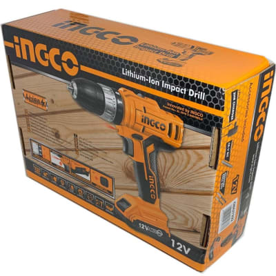 TALADRO INALAMBRICO PERCUTOR DE 12V INGCO