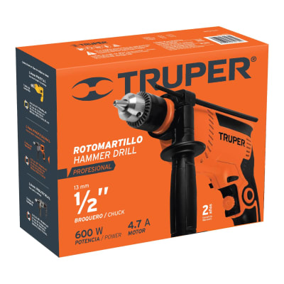 TALADRO PERCUTOR DE 600W TRUPER