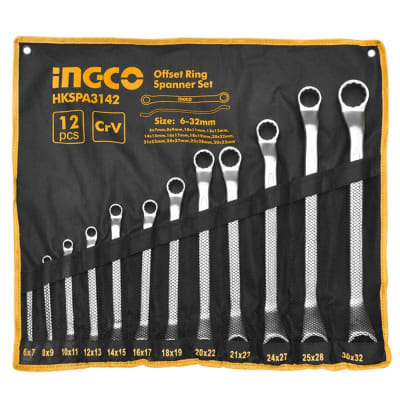 Juego De Llaves Estriadas 6-32 Mm - 12 Piezas