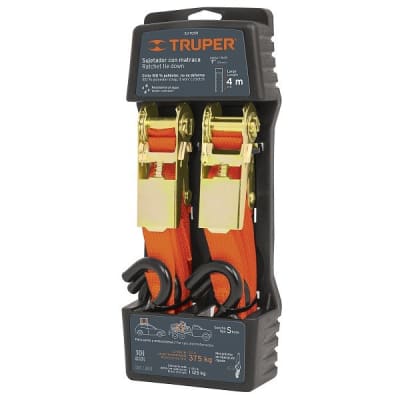 Sujetadores c/n rachet, carga ligera, Truper