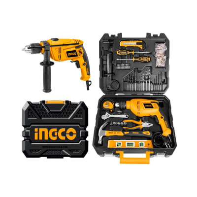 KIT TALADRO PERCUTOR INGCO