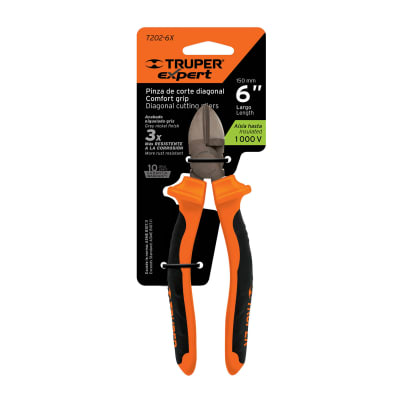 Alicate de corte diagonal, confort grip Truper