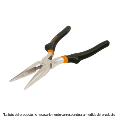  Alicate de punta y corte, vinil Truper