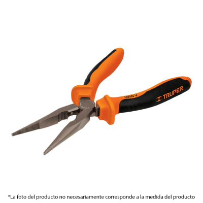  Alicate de punta y corte, confort grip Truper