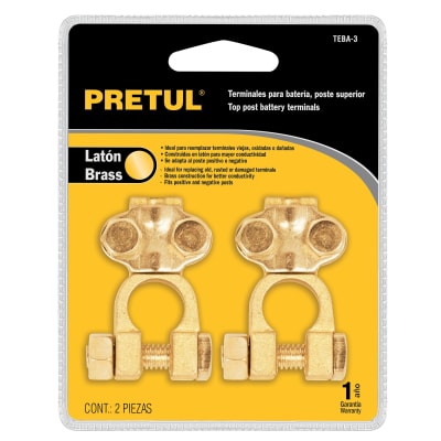 Juego de terminales para batería Pretul