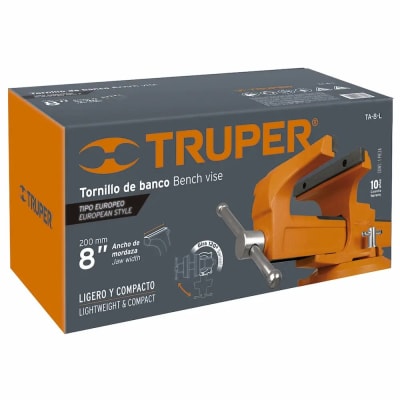 TORNILLO DE BANCO TIPO EUROPEO, TRUPER