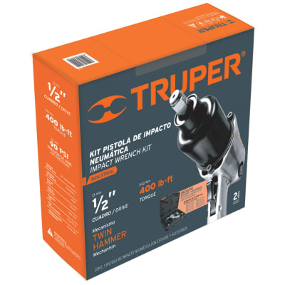  Kit de pistola de impacto neumática de 1/2