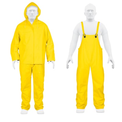 Conjunto impermeable doble capa, talla CH, Truper