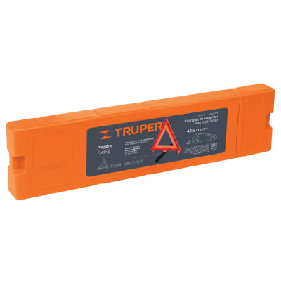 Triangulo de seguridad plegable Truper