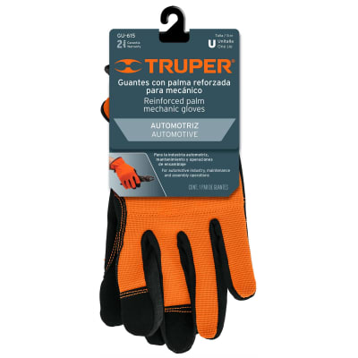 Guantes para mecánico, palma reforzada, Truper